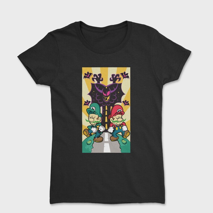 Mario Luigi Halloween, Tricou Femei