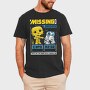 Missing Droids C3Po R2D2, Tricou Barbati (Unisex)