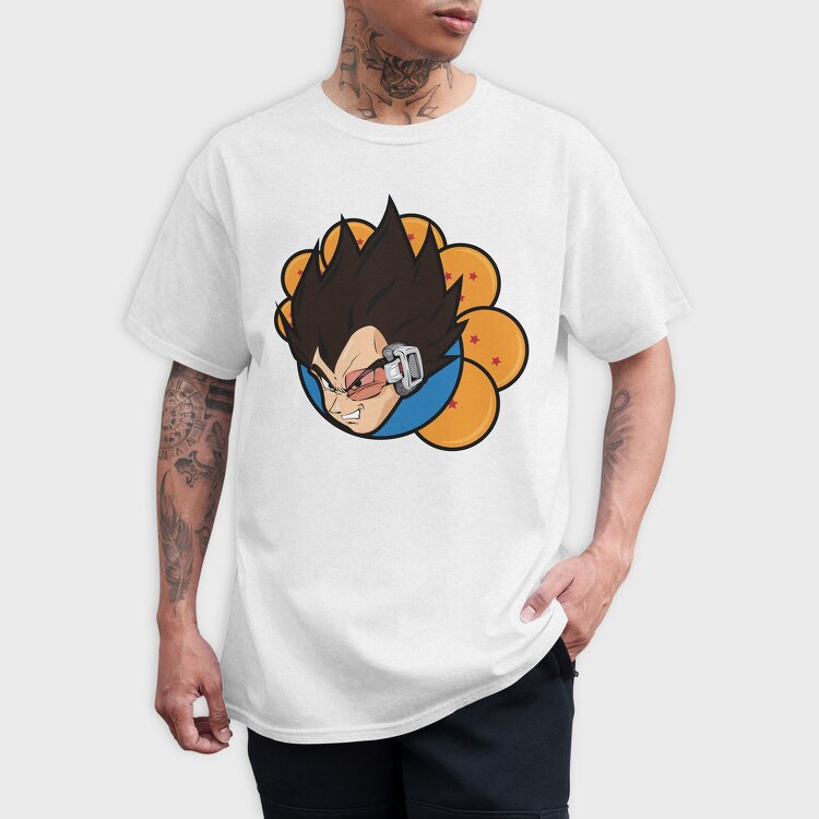 Dragonball Z Power, Tricou Barbati (Unisex)