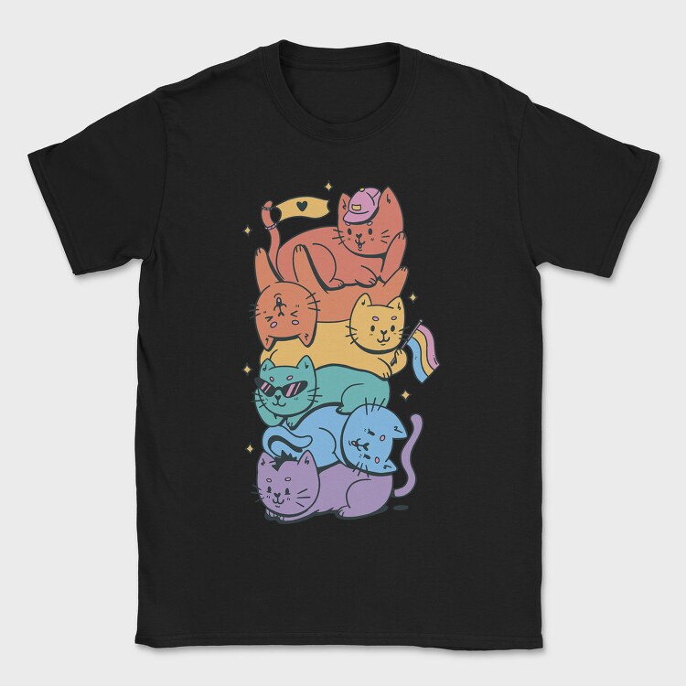 Tricou Barbati (Unisex) Imprimat digital direct in tesatura, bumbac premium 100%.
