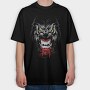 Joker Grin 1, Tricou Oversize Barbati (Unisex)