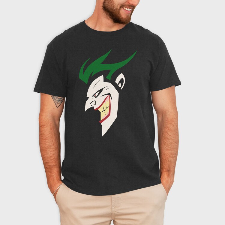Joker Grin, Tricou Barbati (Unisex)