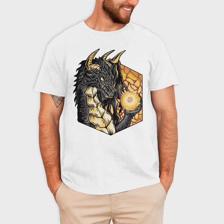 Dragons Eye, Tricou Barbati (Unisex)