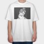Joker Smile 1, Tricou Oversize Barbati (Unisex)