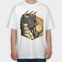 Dragons Eye, Tricou Oversize Barbati (Unisex)
