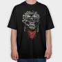Motorcycle Gangster, Tricou Oversize Barbati (Unisex)