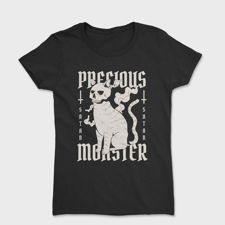 Precious Monster Cat, Tricou Femei