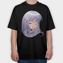 Dreamy Lavender Star, Tricou Oversize Barbati (Unisex)