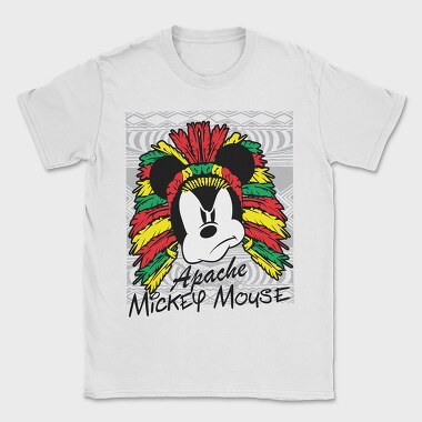 Mickey Apache Mouse, Tricou Barbati (Unisex)