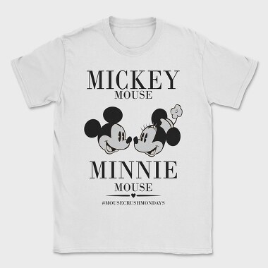 Mickey Minnie Mouse Love, Tricou Barbati (Unisex)