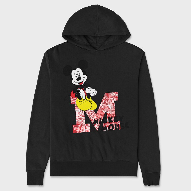 Mickey Mouse M, Hanorac Oversize Barbati (Unisex)