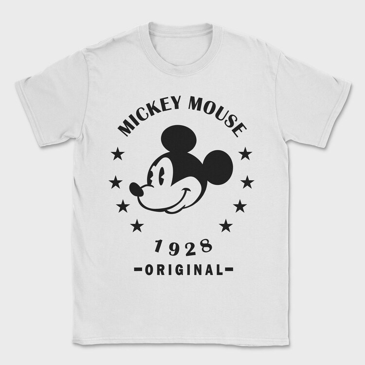 Mickey Mouse Original, Tricou Barbati (Unisex)