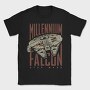 Millennium Falcon Star Wars, Tricou Barbati (Unisex)