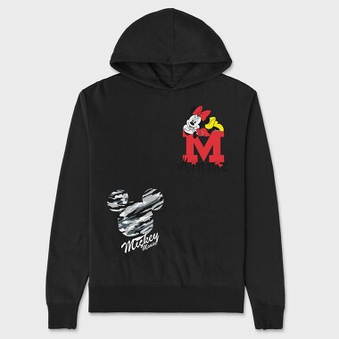Minnie M Monogram, Hanorac Oversize Barbati (Unisex)