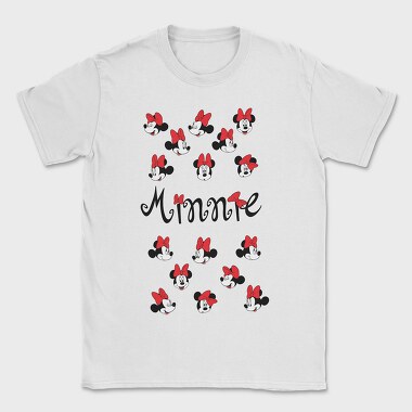 Minnie Mouse Bow Collection, Tricou Barbati (Unisex)
