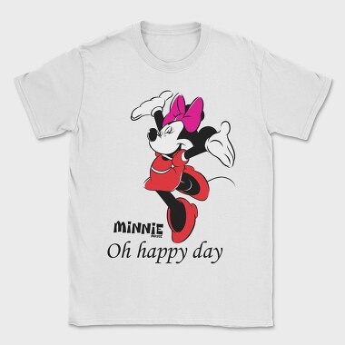 Minnie Mouse Happy Day, Tricou Barbati (Unisex)