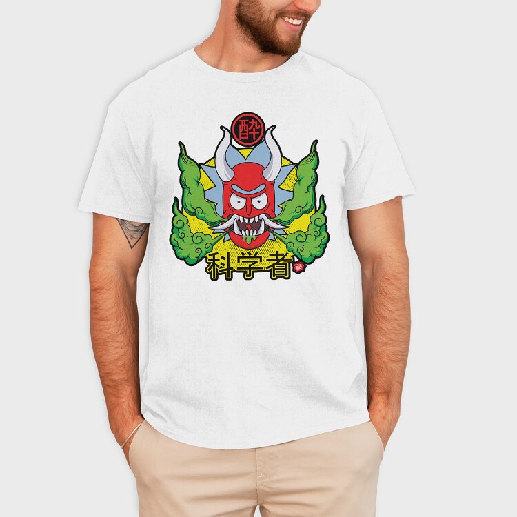 Drunken Samurai, Tricou Barbati (Unisex)