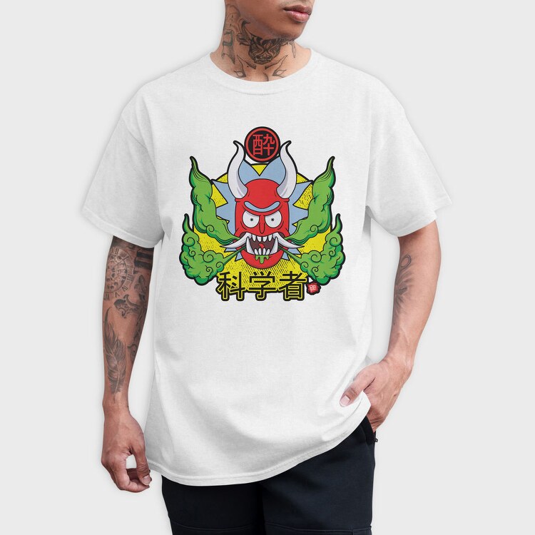 Drunken Samurai, Tricou Barbati (Unisex)