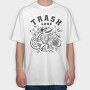 Possum Trash Love, Tricou Oversize Barbati (Unisex)