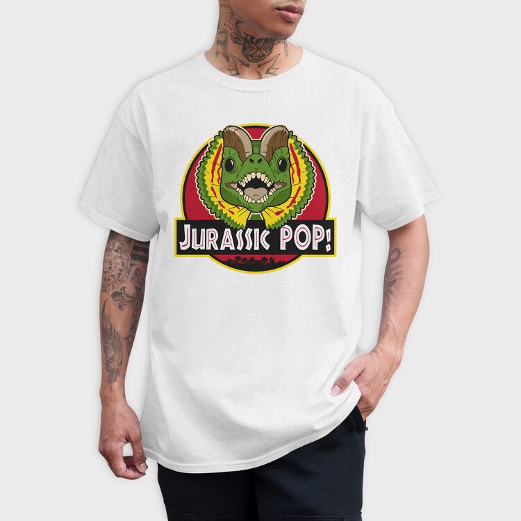 Jurrassic Pop, Tricou Barbati (Unisex)