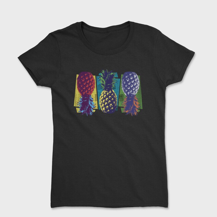 Pop Art Pineapple, Tricou Femei
