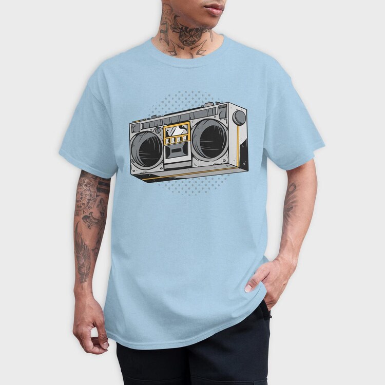 80's Radio, Tricou Barbati (Unisex)