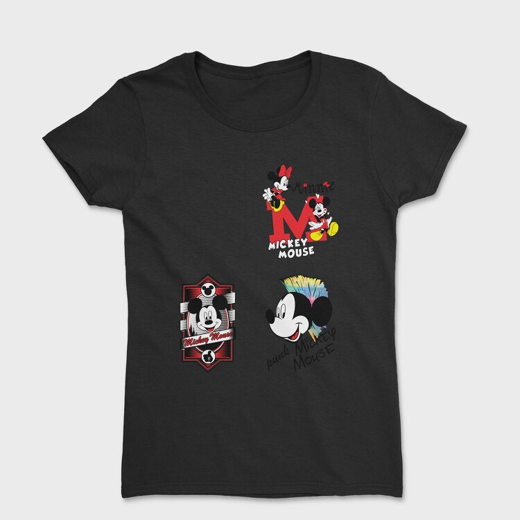 Mickey Punk Mouse, Tricou Femei