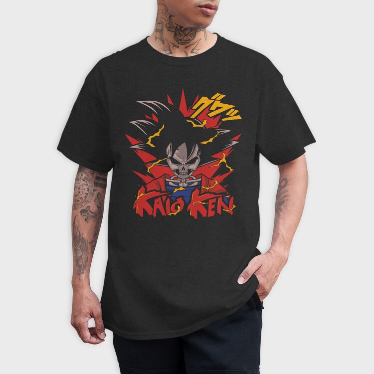 Kaioken Explosion, Tricou Barbati (Unisex)
