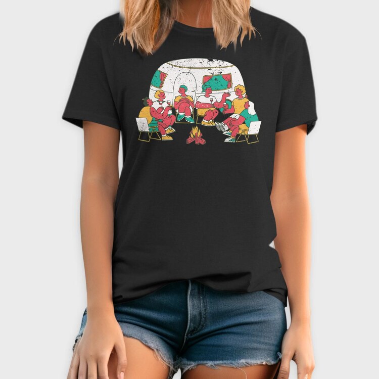 Camping People, Tricou Barbati (Unisex)