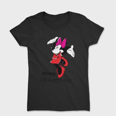 Minnie Mouse Happy Day, Tricou Femei