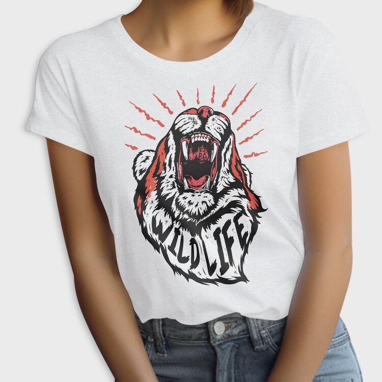 Wildlife Roar, Tricou Femei