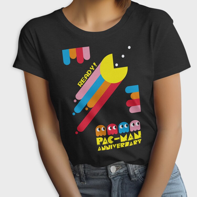 Ready Pac Man Anniversary, Tricou Femei