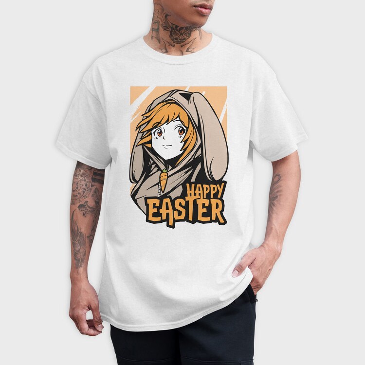 Easter Bunny Carrot, Tricou Barbati (Unisex)