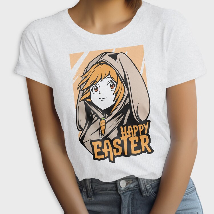 Easter Bunny Carrot, Tricou Femei