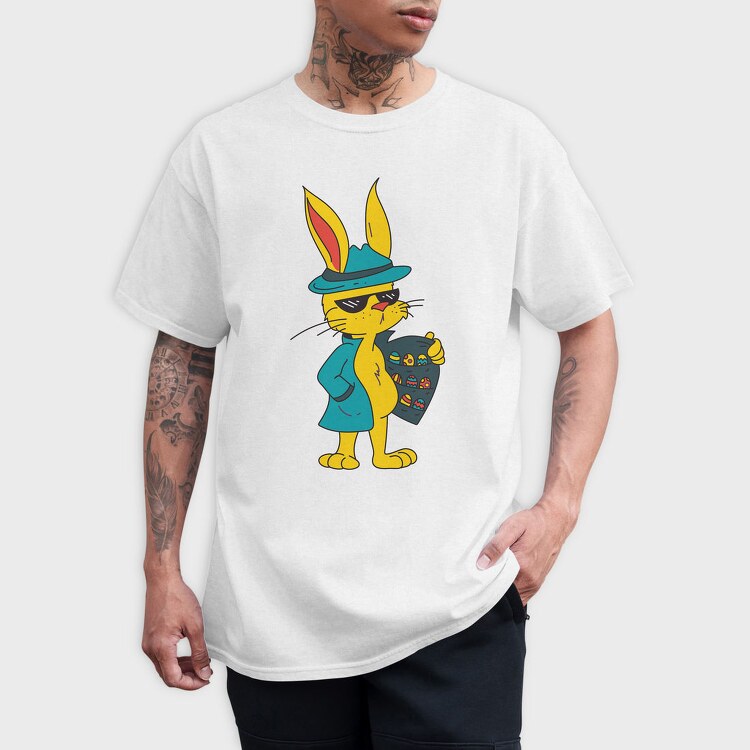 Easter Bunny Cool, Tricou Barbati (Unisex)