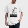 Bunny Carrot Chase, Tricou Barbati (Unisex)