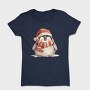 Penguin Christmas Santa, Tricou Femei
