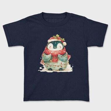 Penguin Christmas Snow, Tricou Copii
