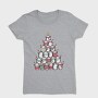 Penguin Christmas Tree, Tricou Femei