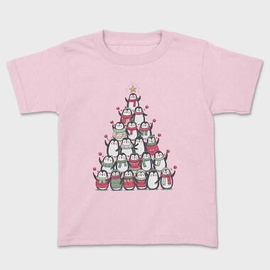 Penguin Christmas Tree, Tricou Copii
