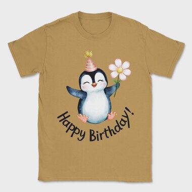 Penguin Party Flower, Tricou Barbati (Unisex)