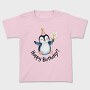 Penguin Party Flower, Tricou Copii