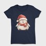 Penguin Santa Hat, Tricou Femei