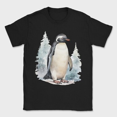 Penguin Standing Pose, Tricou Barbati (Unisex)