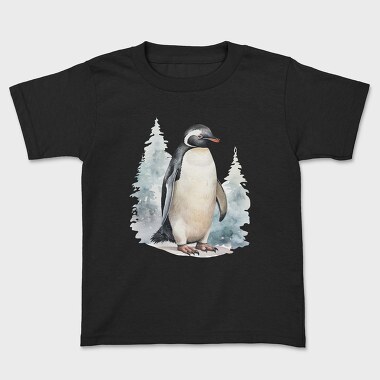 Penguin Standing Pose, Tricou Copii