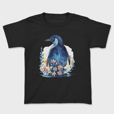 Penguin Starry Night, Tricou Copii
