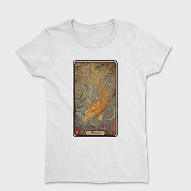 Pices Card Sublimation Clipart, Tricou Femei