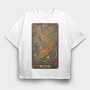 Pices Card Sublimation Clipart, Tricou Oversize Barbati (Unisex)