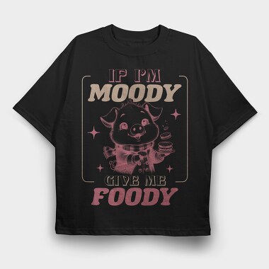 Pig With Cookies, Tricou Oversize Barbati (Unisex)