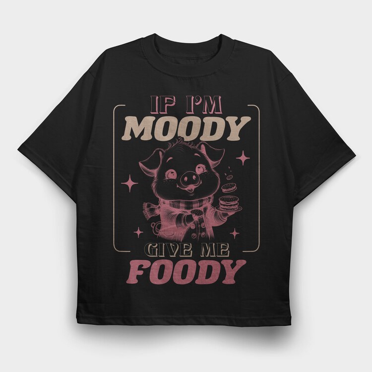 Pig With Cookies, Tricou Oversize Barbati (Unisex)
